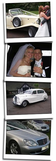 Wigan wedding car homepage graphic